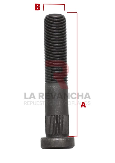 Bulon de rueda disco 7/8'' x 85mm SCANIA (Cab. Cuad.)