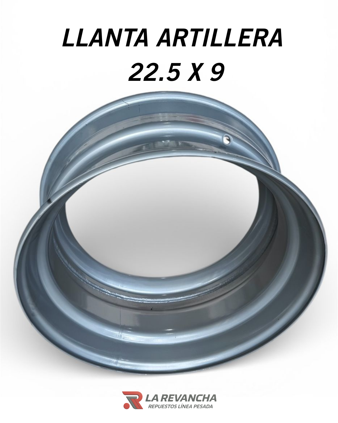 Llanta Artillera 22,5 x 9 S/camara